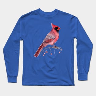 Red Cardinal Long Sleeve T-Shirt